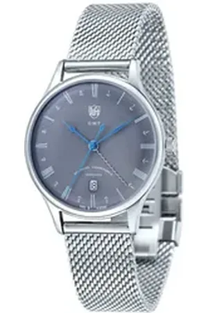 DUFA Quarzuhr DF-9006-11 Weimar GMT Herrenuhr 38mm 3ATM DF-9006-11 Weimar GMT Herrenuhr 38mm 3ATM