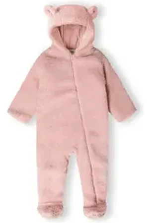 Minoti Schneeoverall Overall aus Sherpa-Stoff (0-24m) rosa 68-74cm