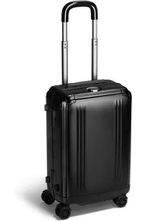 ZERO halliburton Handgepäck-Trolley Pursuit Aluminium, 4 Rollen, Aluminium schwarz