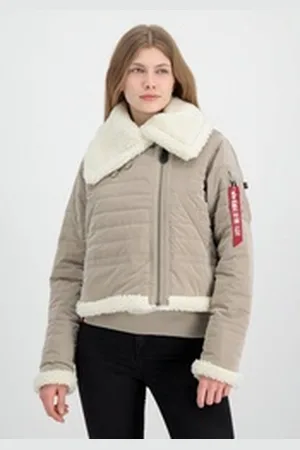 Alpha Industries Winterjacke Women - Cold Weather Jackets B-3 Puffer Women gelb M