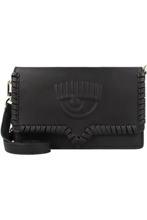 Chiara Ferragni Clutch Eyelike bags, Polyurethan schwarz