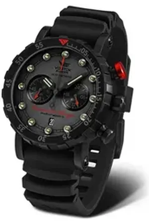 Vostok Chronograph Benediktas Vanagas 571J431-L Herrenuhr Titan Black Edition IV 571J431