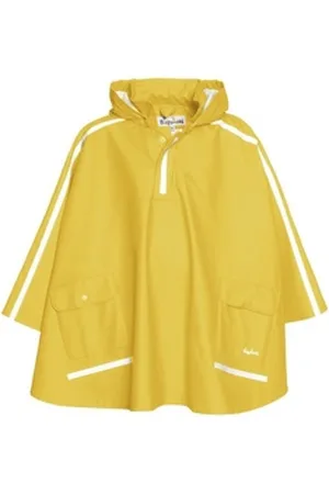Playshoes Regenponcho Regen-Cape langer Rücken gelb 128