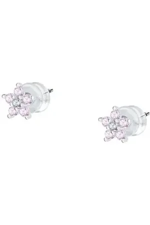 FAVS Paar Ohrstecker Mädchen-Ohrstecker 375er Weißgold 10 Zirkonia