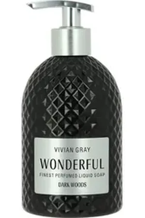 Vivian Gray Flüssigseife Cremeseife Dark Woods schwarz|silberfarben