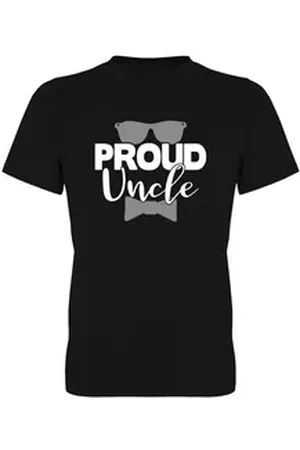 G-graphics T-Shirt Proud Uncle Herren T-Shirt, mit Frontprint, mit Spruch / Statement schwarz S