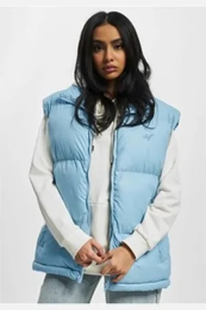 DEF Sweatweste Puffer Vest blau XL