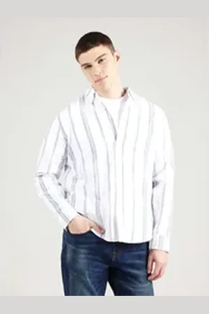 Aeropostale Langarmhemd (1-tlg) weiß M