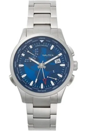 Nautica Quarzuhr NAPSHG003 silberfarben