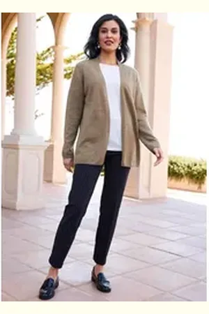 ALBA MODA Schlupfhose Hose schwarz 38