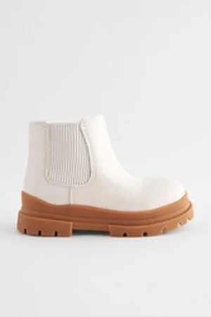 Next Robuste Chelsea-Boot Chelseaboots (1-tlg) weiß 20,5 EU