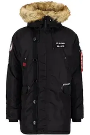 Alpha Industries Winterjacke Men - Cold Weather Jackets N-3B Airborne schwarz L