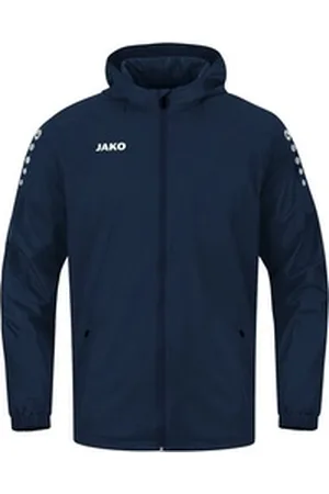 Jako Regenjacke Team 2.0 Kinder Allwetterjacke - marine blau blau 128