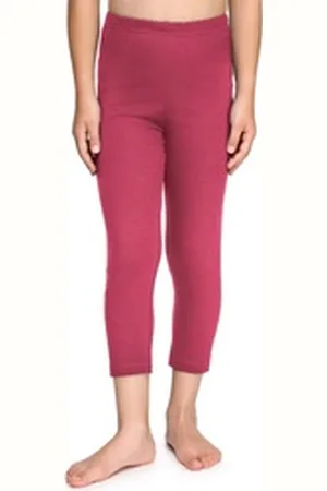 Merry Style Leggings Mädchen Caprihose 3/4 Hosen aus Baumwolle MS10-226 (1-tlg) bequem, elastischer Bund rosa 128