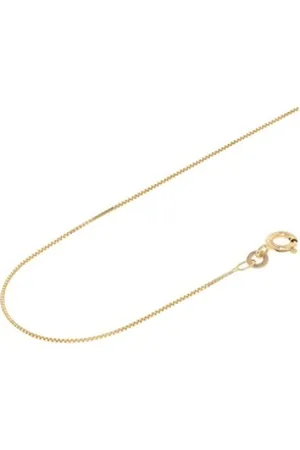 Acalee Kette ohne Anhänger 333 Gold / 8 Karat Venezianer-Kette 0,7 mm goldfarben 42 cm