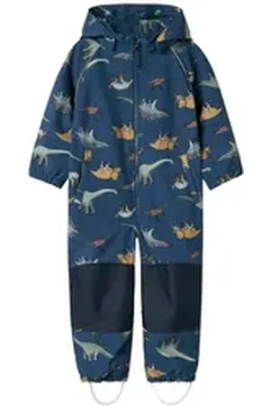 NAME IT Softshelloverall NMMALFA08 SOFTSHELL SUIT AOP1 FO NOOS blau 104