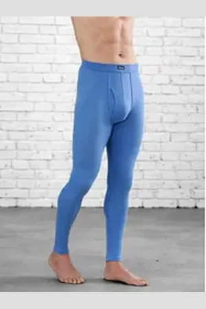WITT WEIDEN Lange Unterhose Hose lang (2-St) blau 6