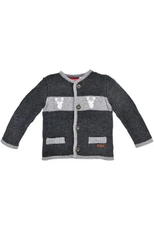 BONDI Trachtenweste Jungen Strickjacke 