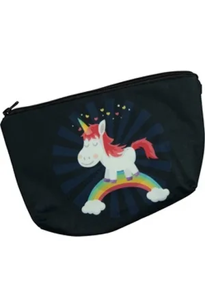 cosey Kosmetiktasche Make-up Tasche - Schminktasche und Kulturbeutel - Einhorn Design