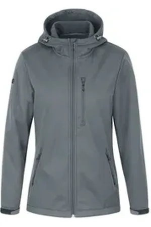 Jako Trainingsjacke 7607 Softshelljacke Premium grau 152