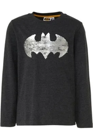 Batman Langarmshirt Langarmshirt mit Wendepailletten 140