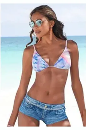 KangaROOS Bikini-Hotpants Patty mit recyceltem Polyamid blau 42