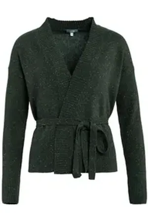 LIVING CRAFTS Strickjacke PACITA GOTS zertifiziert grün L