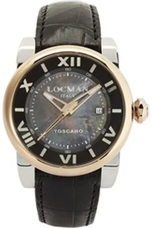 Locman Italy Automatikuhr schwarz