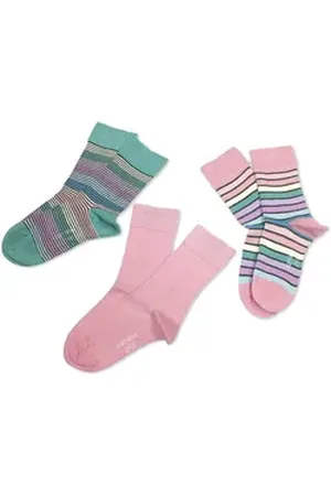 Camano Langsocken CA3795 (Packung, 3-Paar, 3 Paar) Kinder Mädchen oder Jungen Socken, Baumwolle, Unisex Kindersocken bunt