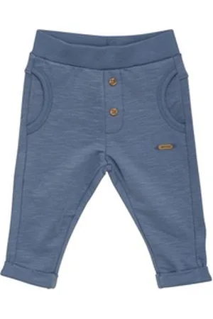 Minymo Sweathose Pants Sweat Baby China Blue 74 Sweatpant Gr.74
