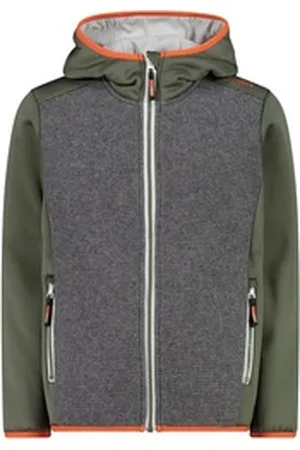 CMP Outdoorjacke KID JACKET FIX HOOD KAKI grün 140