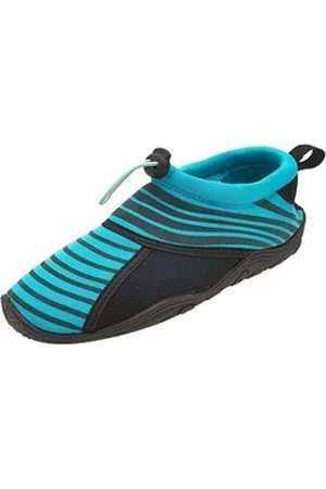 Beco Beermann Badeschuh (2-tlg) in coolem Wellendesign blau 38 EU