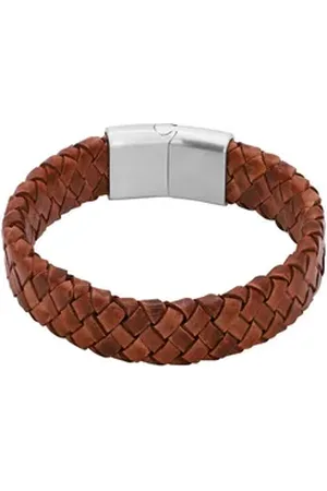 Heideman Armband Lederarmband Keno (Armband, inkl. Geschenkverpackung), Echtlederarmband, Männerarmband, Männerlederarmband 17 cm