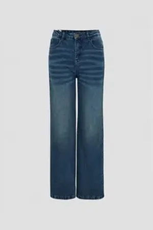 Opus Gerade Jeans Mivy sky blue black 38/L31