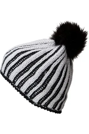Myrtle Beach Strickmütze Damen Wintermütze für die kalte Jahreszeit MB7107 Innenseite mit Fleeceband grau