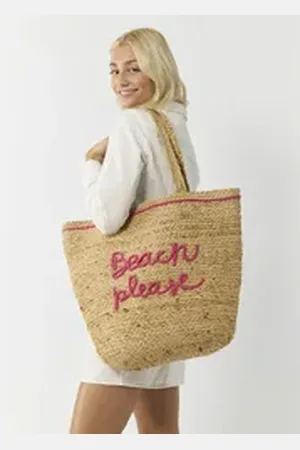 Codello Strandtasche, aus Jute rosa