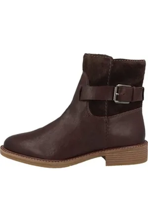 Clarks Cologne Strap Damen Stiefelette braun 42 EU