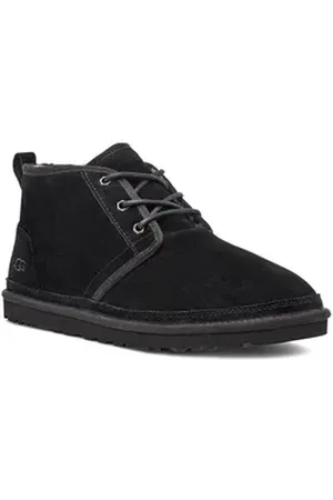 UGG UGG Neumel Schnürboots, Chukka Boot, Freizeitschuh mit lässiger 3-Loch Schnürung schwarz 43 EU