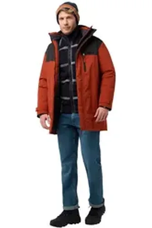 Jack Wolfskin Funktionsparka GLETSCHERSEE Winterjacke rot XL