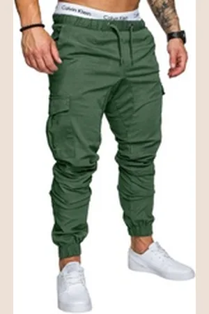 amaci Chinohose LOS ANGELES Cargo Jogger-Chino grün W30