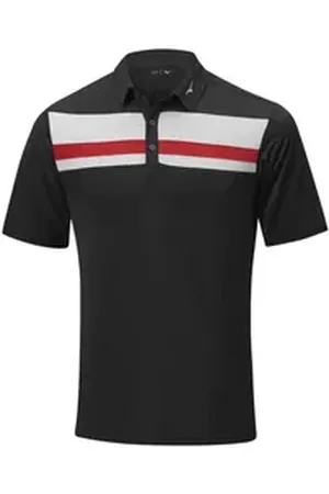 Mizuno Poloshirt Golf Polo Quick Dry Citizen Schwarz Herren XL XL