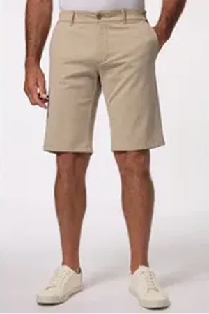 Boston Park 5-Pocket-Jeans Chino-Bermuda Bauchfit bis 70 beige|rosa 64