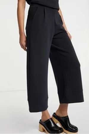 Rich & Royal RICHROYAL Culotte 2409 T Peach Culotte aus fester, gepeachter Qualität schwarz S