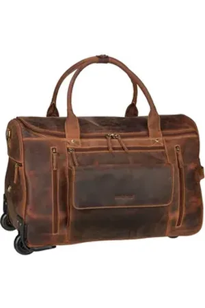Greenburry Reisetasche Vintage Traveller braun