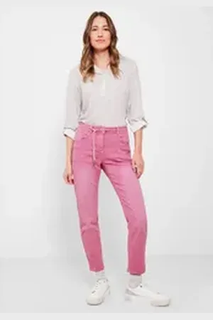 CECIL 5-Pocket-Jeans Loose Fit Jeans im Joggstyle 29/30