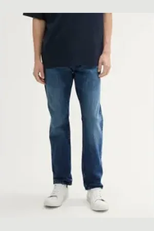 TOM TAILOR Denim Straight-Jeans TTAEDAN Straight Jeans grau 32/32