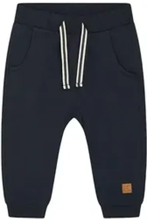 Hust & Claire Jogginghose GEORGEY (1-tlg) Kordelzug, Seitentaschen, elastischer Bund, weicher Baumwollmix blau 62