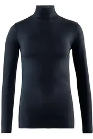 LIVING CRAFTS Rollkragenpullover NIA GOTS zertifiziert blau XL