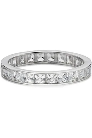 Bruno Banani Fingerring Schmuck Geschenk Silber 925 Damenring Memoire, mit Zirkonia (synth) silberfarben 53