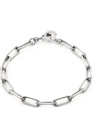 Leonardo Edelstahlarmband Damen-Armband Edelstahl silberfarben